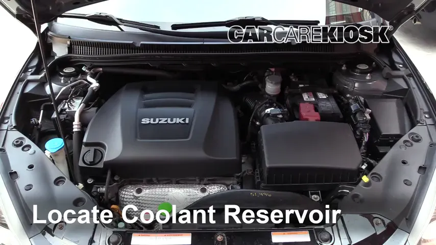 2013 Suzuki Kizashi GTS 2.4L 4 Cyl. Coolant (Antifreeze)